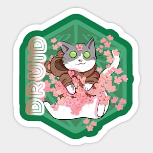 D&D Druid Cat Sticker